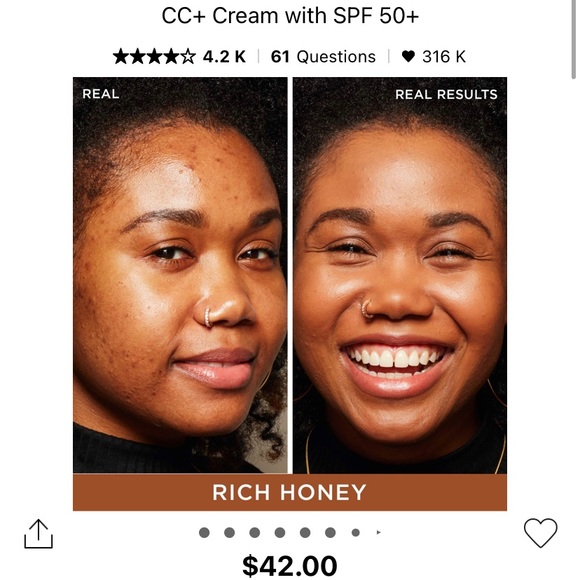 It Cosmetics CC+ Cream Rich Honey - Picture 4 of 4